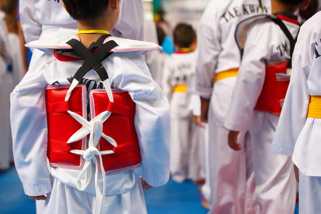 Bowing in Taekwondo