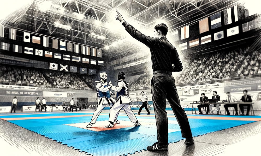Taekwondo Tournament Referee